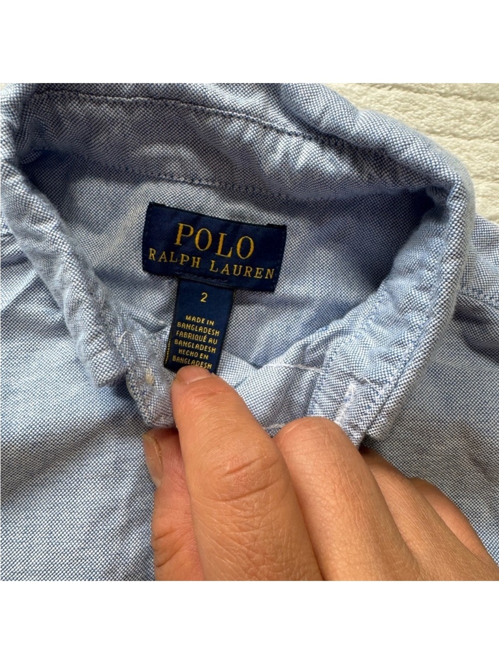 Polo by Ralph Lauren Light Blue Button-Down Shirt - Picture 2 of 5